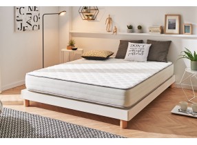 Matelas ACTIVISCO en mousse MemoFresh viscoélastique et noyau Blue Latex® + tissu AloeTouch - 15 cm | Naturalex®