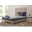 Matelas Memory King en mousse à mémoire, Viscotex® Aquapur® et Blue Latex®