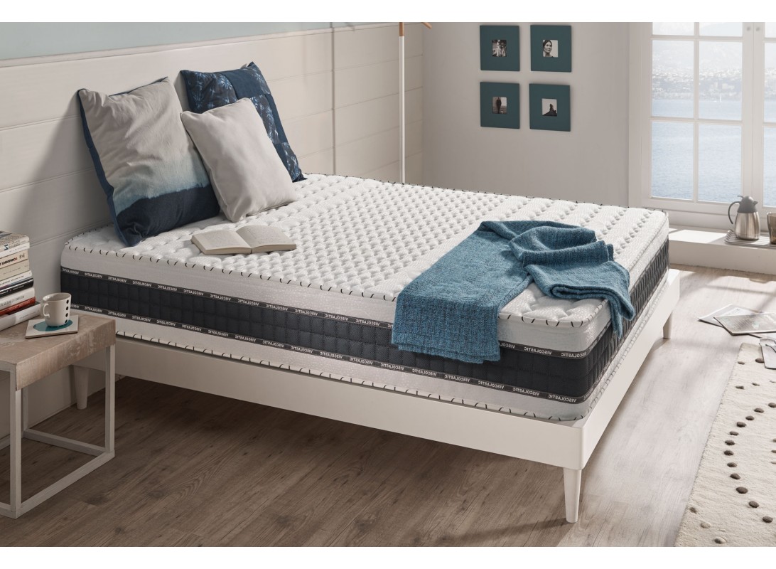 Matelas 100x200 Epaisseur 18 Cm Zafir Visco Mousse À Mémoire. Dormissimo à  Prix Carrefour