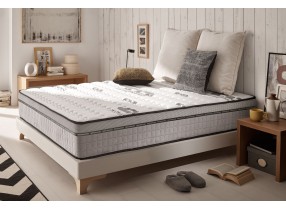 Matelas Carbone Plus en mousse à mémoire Viscotex® et coutil aux fils de carbone