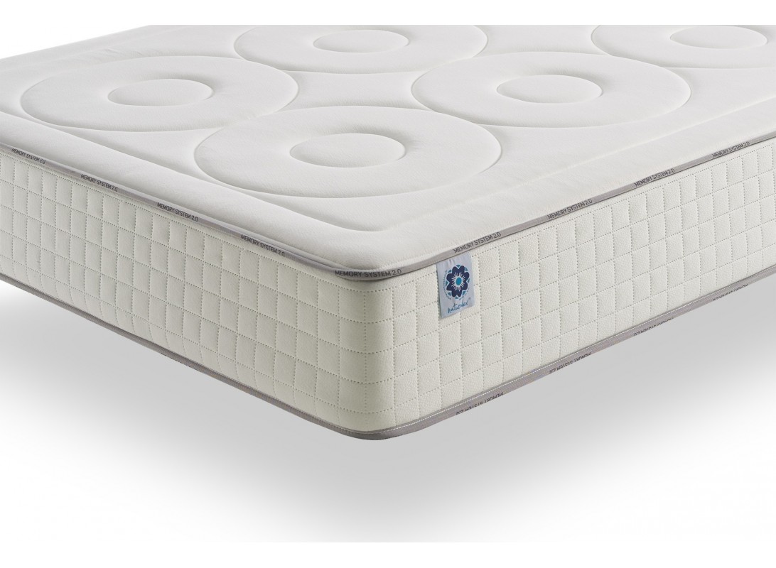 Matelas 100x200 Epaisseur 18 Cm Ryo Visco - Moussee À Memoire