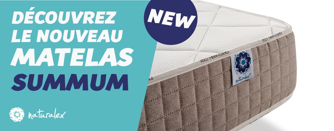 Découvrez le nouveau matelas Summum en mousse à mémoire